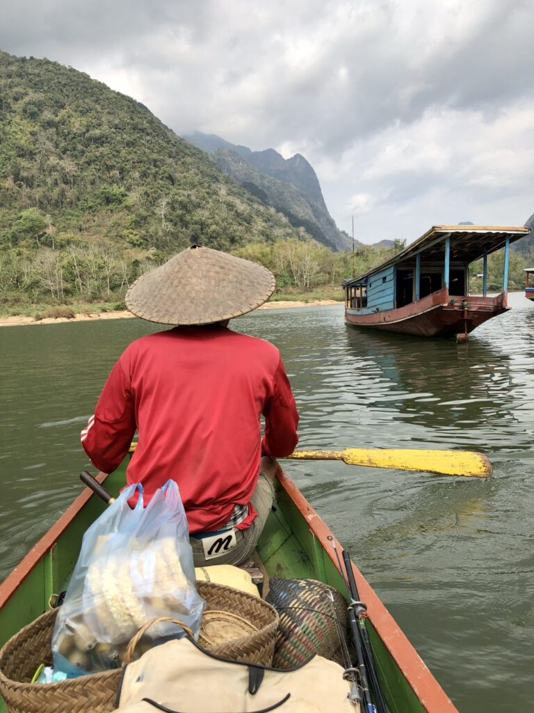 Voyage au fil du Mékong, Thaïlande et Laos — étape 09 — Navigation sur le Mékong