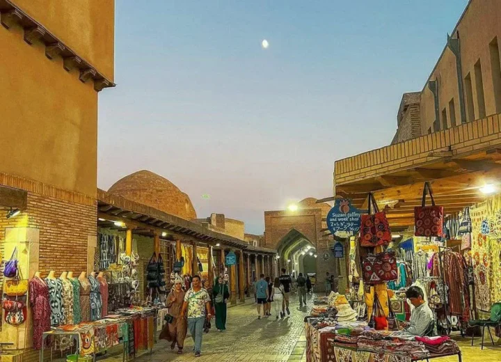 Marché couvert de Boukhara