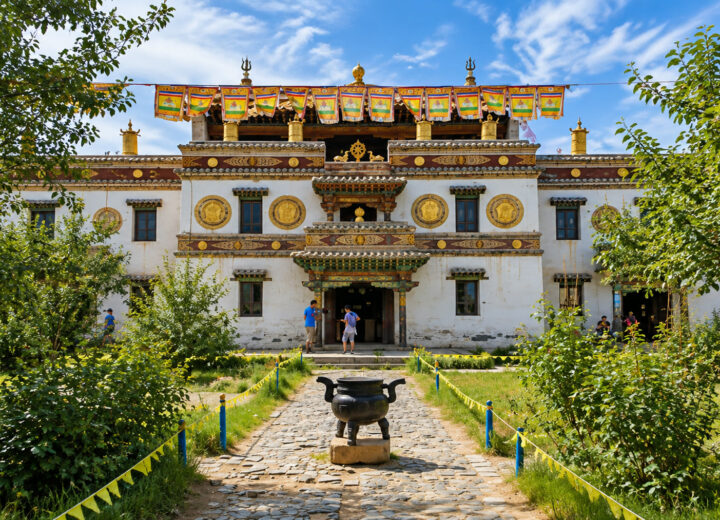 Monastère à Kharkhorin, ancienne capitale mongole