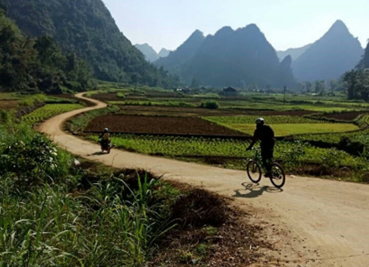 Balade à vélo dans la campagne du Nord Vietnam